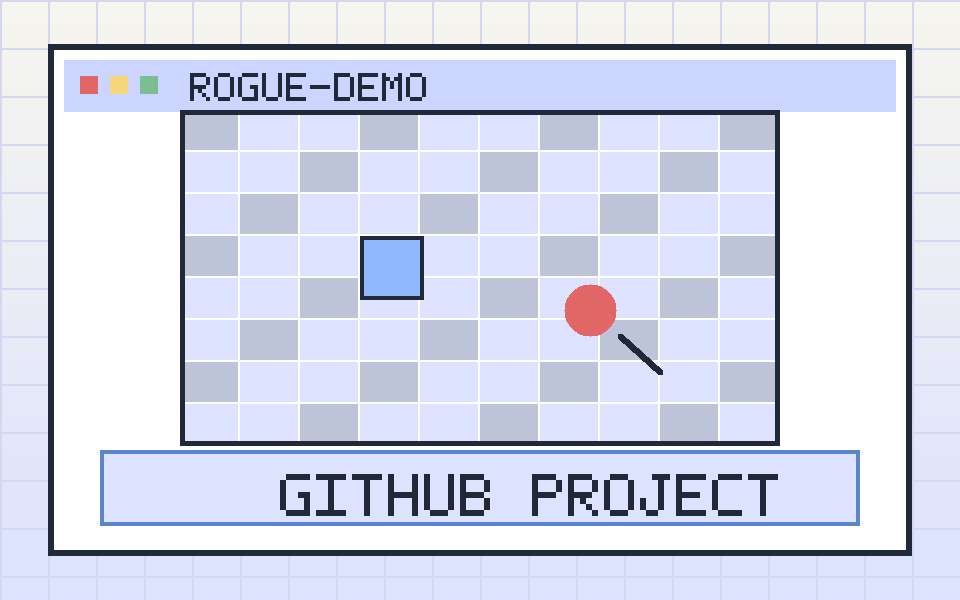 Превью GitHub-проекта Rogue-Demo