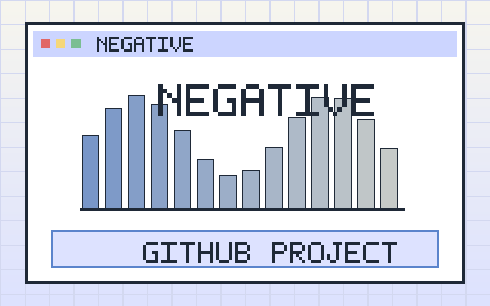 Превью GitHub-проекта negative